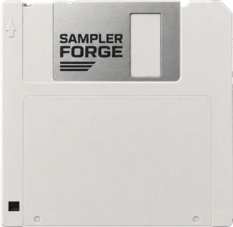 A Sampler Forge floppy disk